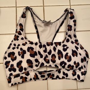 Leopard Sports Bra